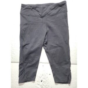 Calvin Klein Pants Women Medium Black Jogger Cropped Performance Stretch Pocket
